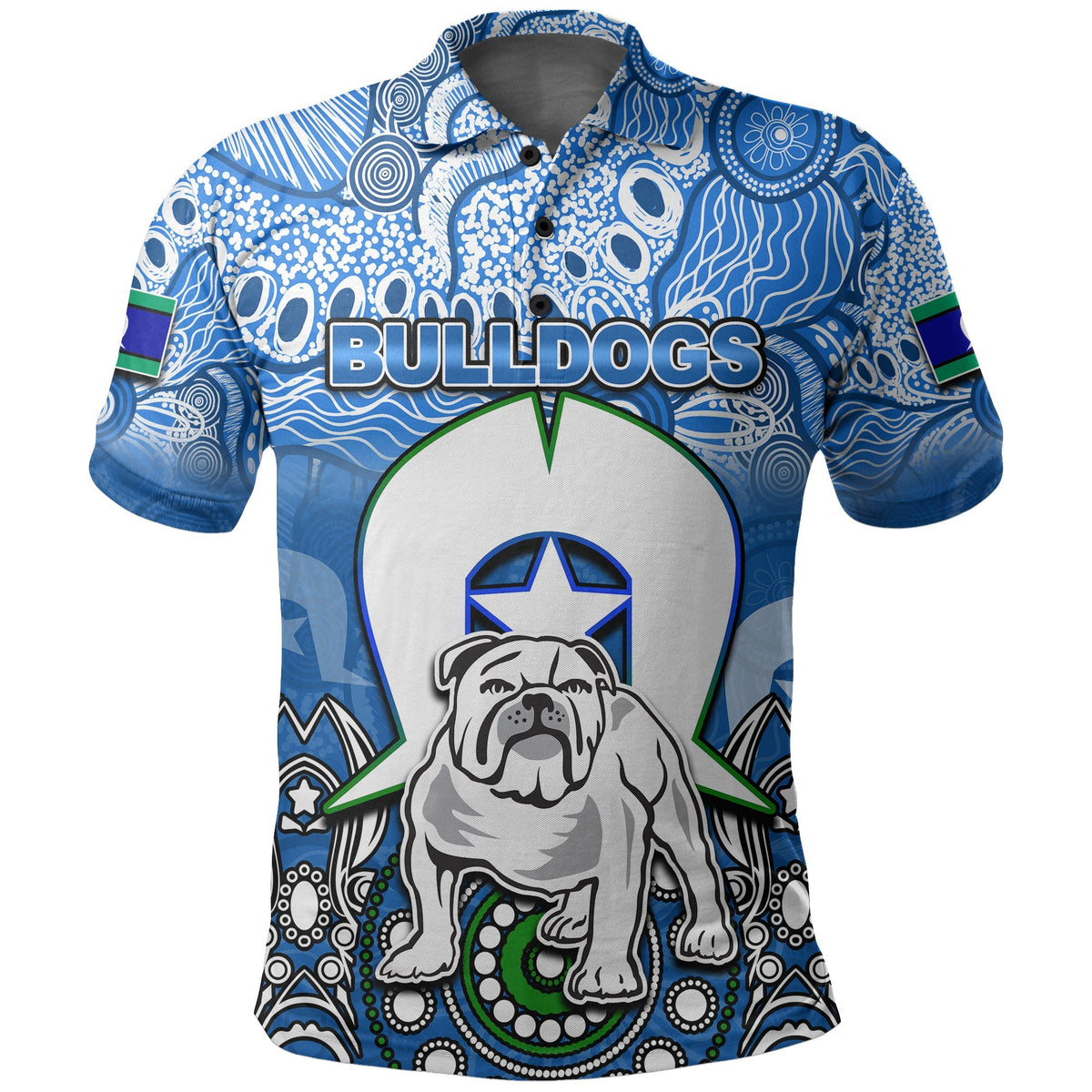 custom-personalisedbulldogs-torres-strait-islanders-mix-aboriginal-polo-shirt