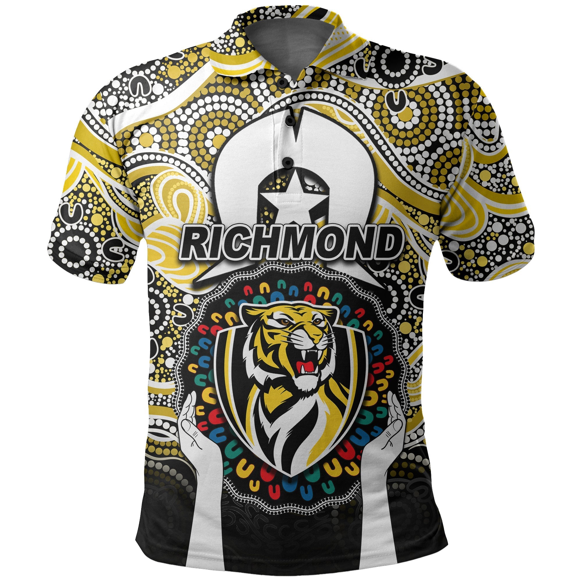tigers-australian-football-polo-shirt-naidoc-week-2022