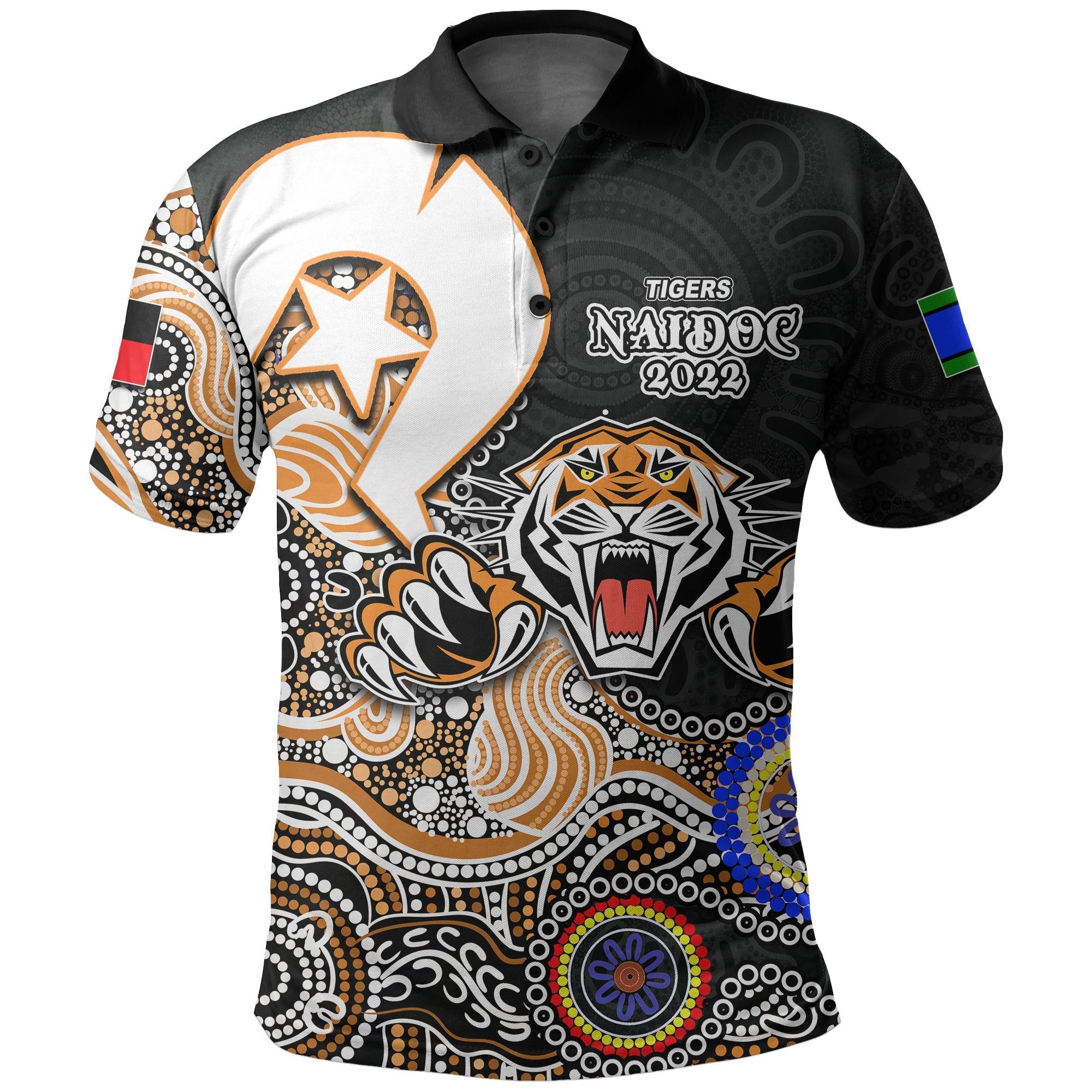 tigers-rugby-polo-shirt-naidoc-2022-patterns