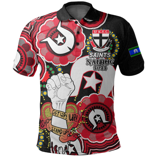 custom-personalised-saints-australian-football-polo-shirt-naidoc-week-2022-lets-fight-together
