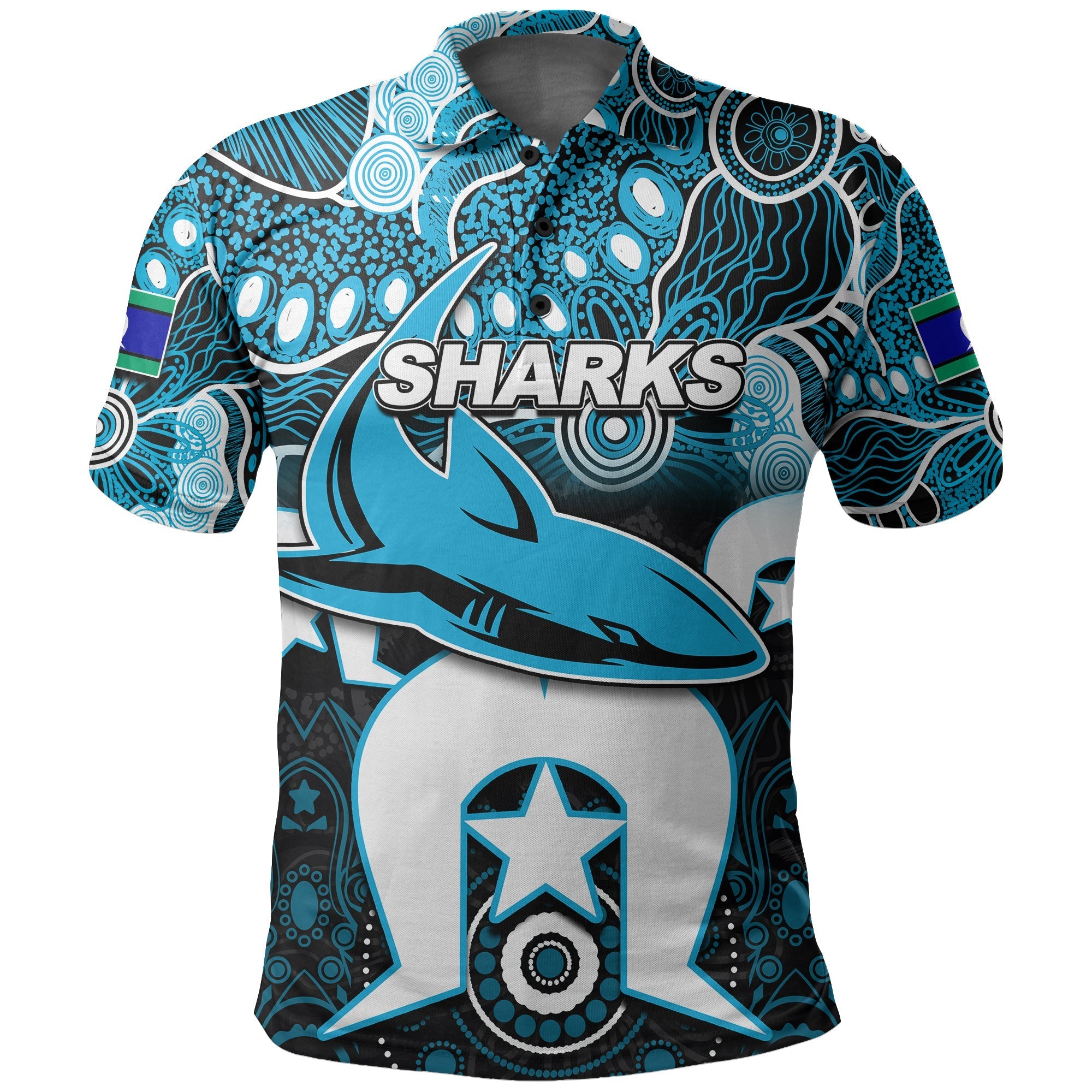 custom-personalisedsharks-torres-strait-islanders-mix-aboriginal-polo-shirt