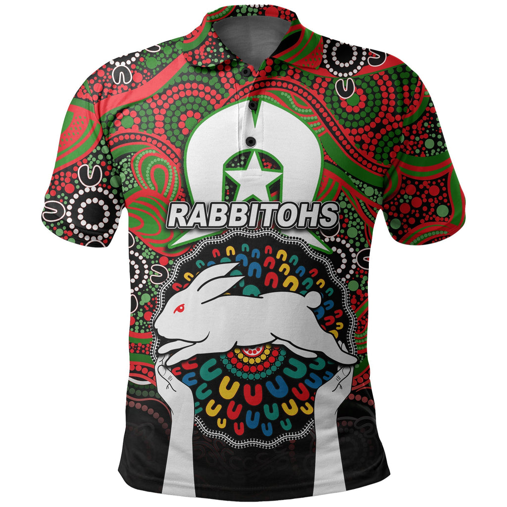 rabbitohs-rugby-polo-shirt-naidoc-week-2022-no2