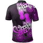custom-personalisedaboriginal-platypus-polo-shirt-dot-patterns-style-no-1