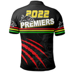 Panthers Rugby Polo Shirt Premiers 2022 Black Vibe LT6