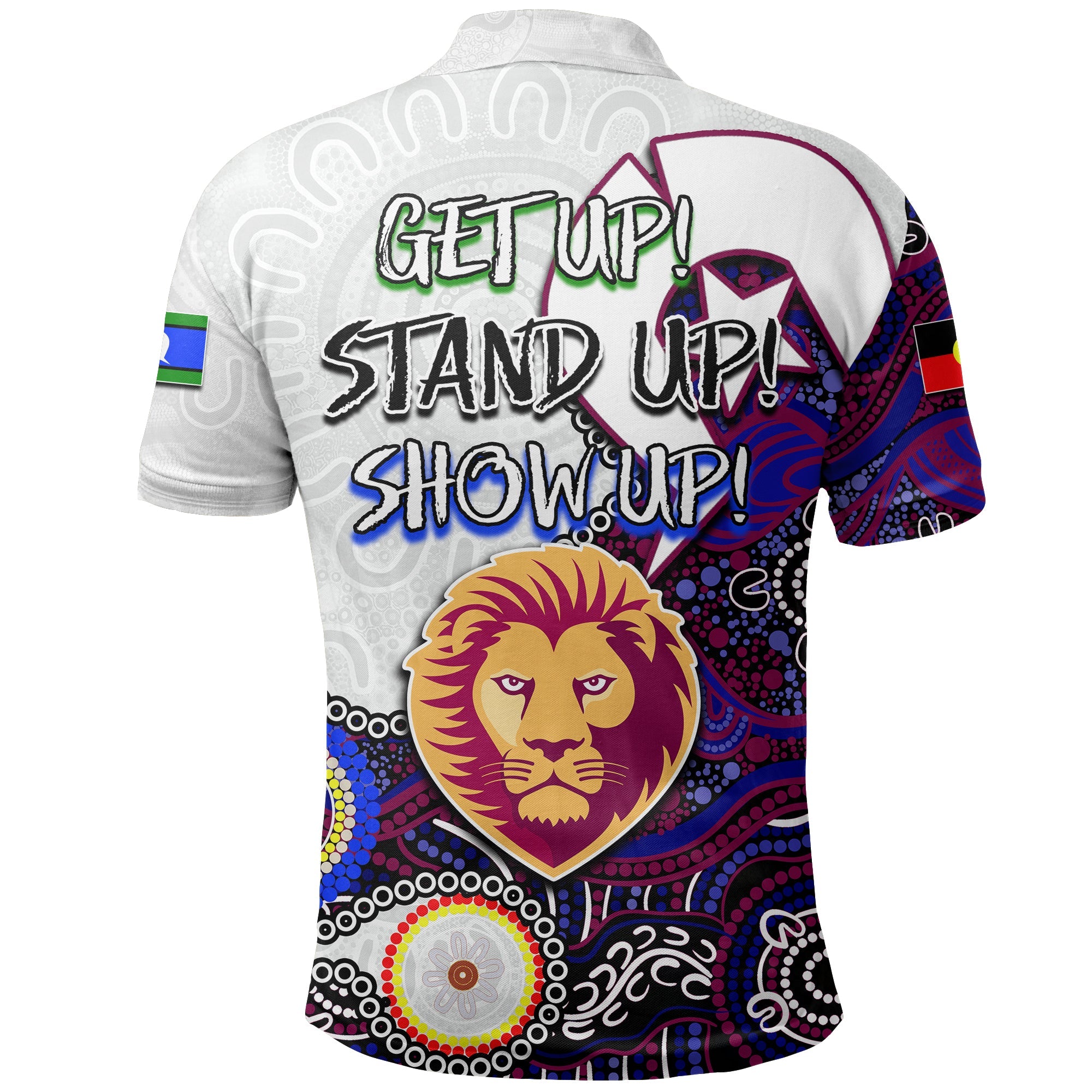 lions-australian-football-polo-shirt-naidoc-week-2022-patterns