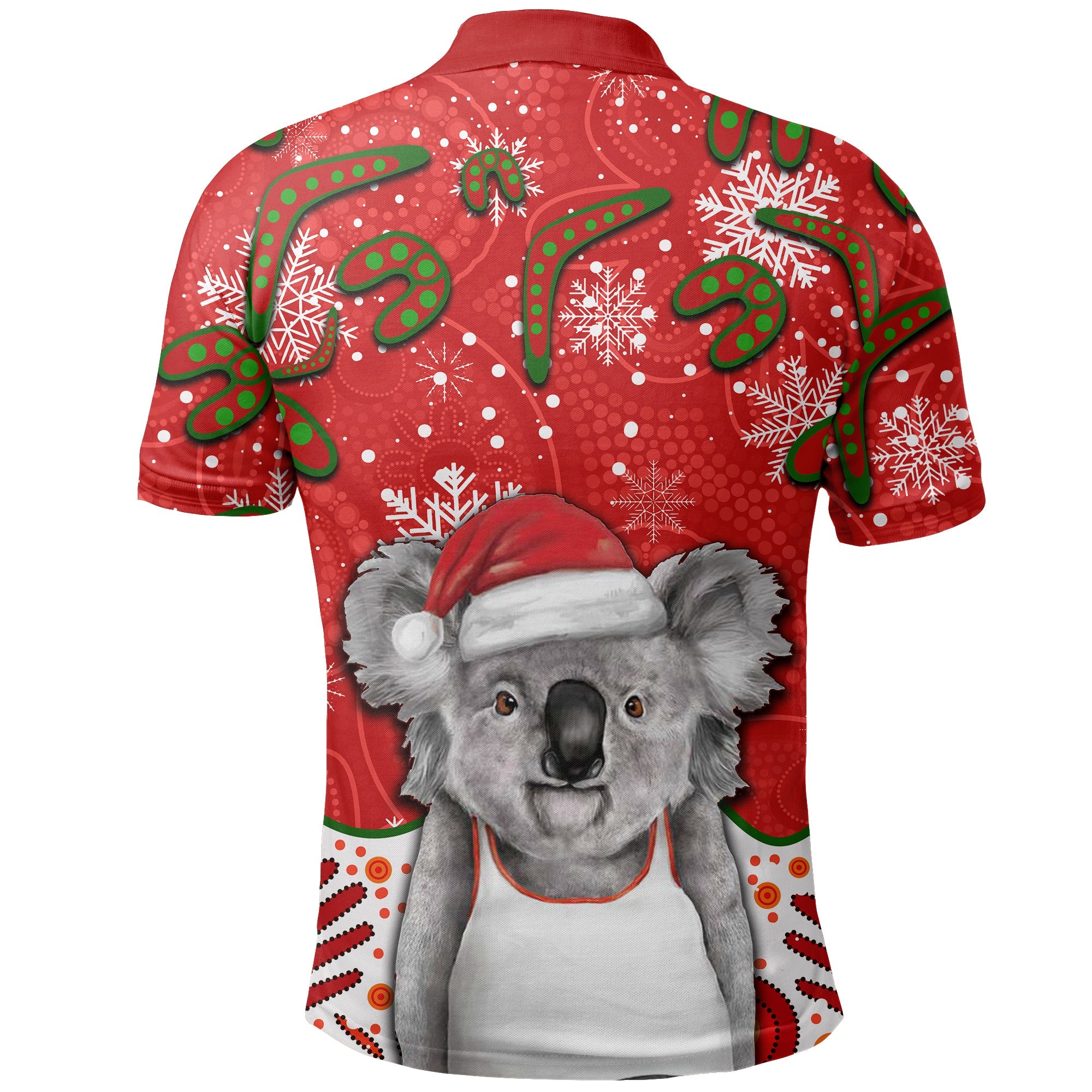 australia-koala-polo-shirt-christmas-mix-aboriginal