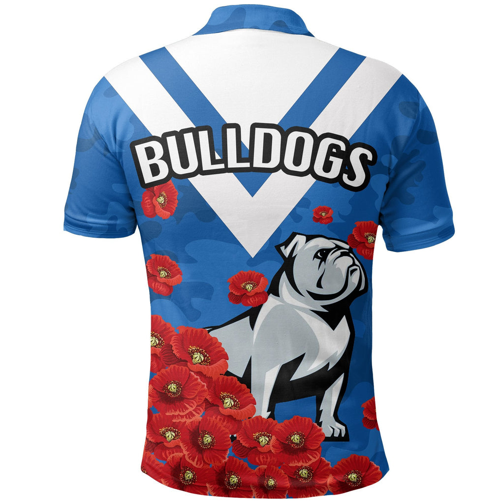 custom-personalisedbulldogs-polo-shirt-poppy-flowers