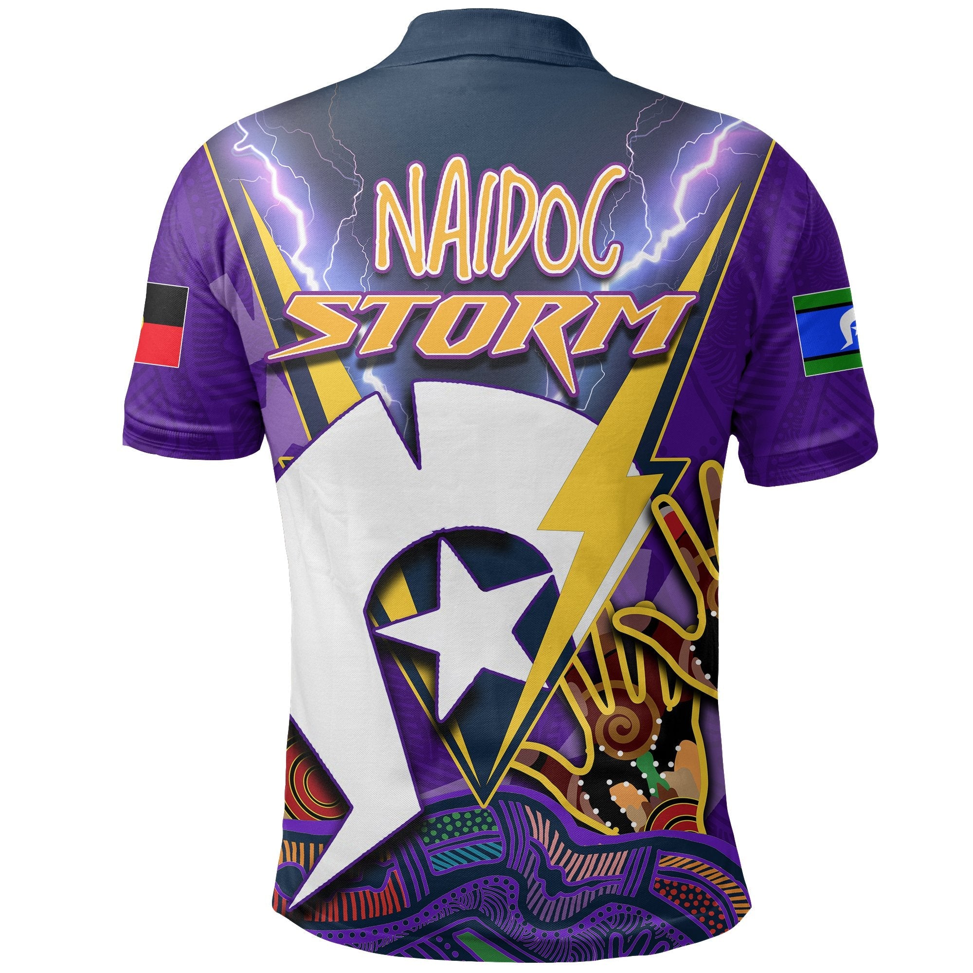custom-personalised-naidoc-melbourne-polo-shirt-torres-strait-islander