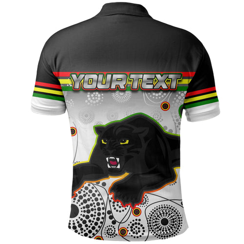 custom-personalisedpanthers-polo-shirt-aboriginal-patterns-white