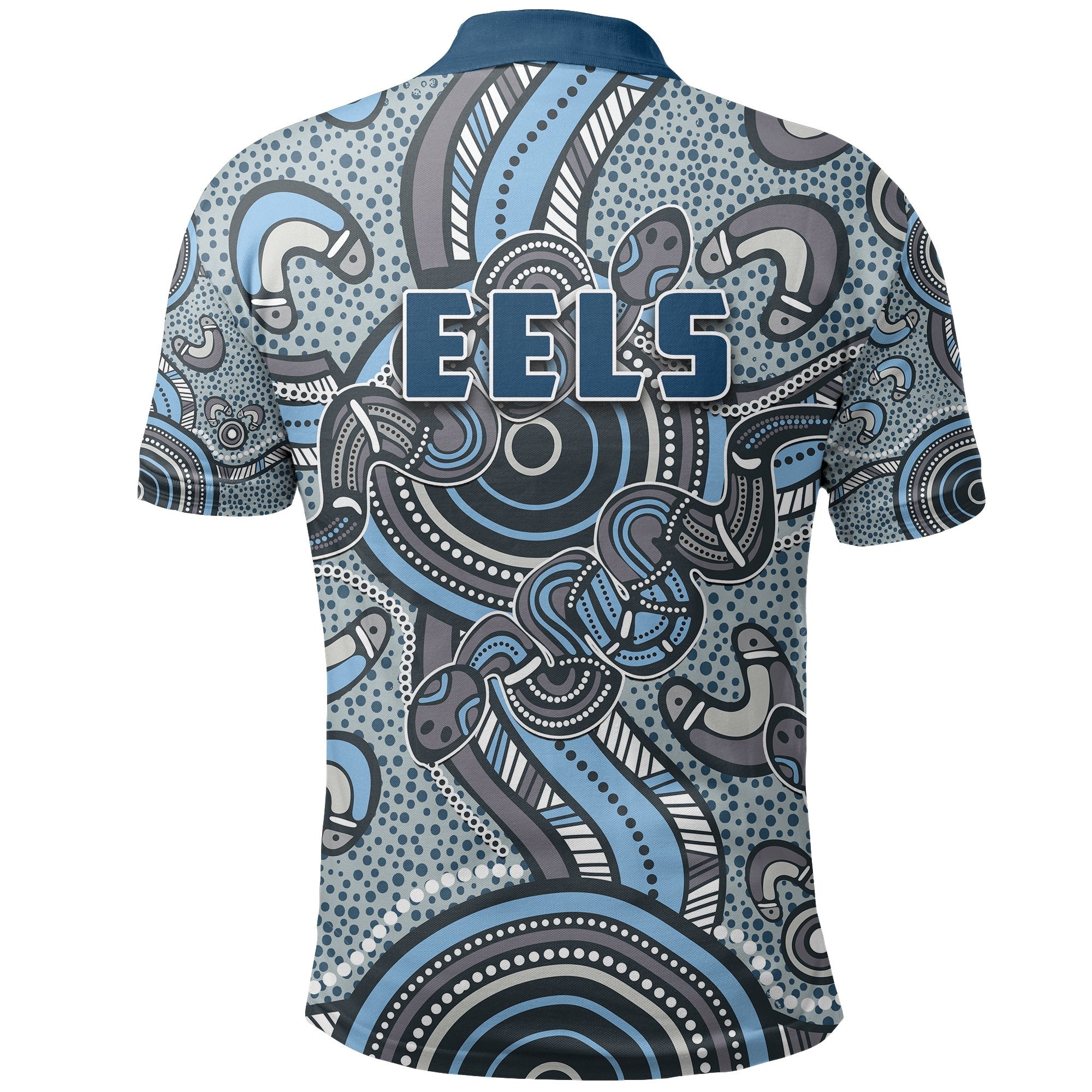 custom-personalised-parramatta-eels-polo-shirt-aboriginal-style-blue