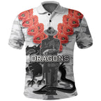 custom-personalisedst-george-polo-shirt-anzac-day-army-patterns-white