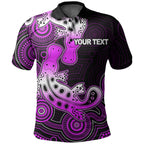 custom-personalisedaboriginal-platypus-polo-shirt-dot-patterns-style-no-1