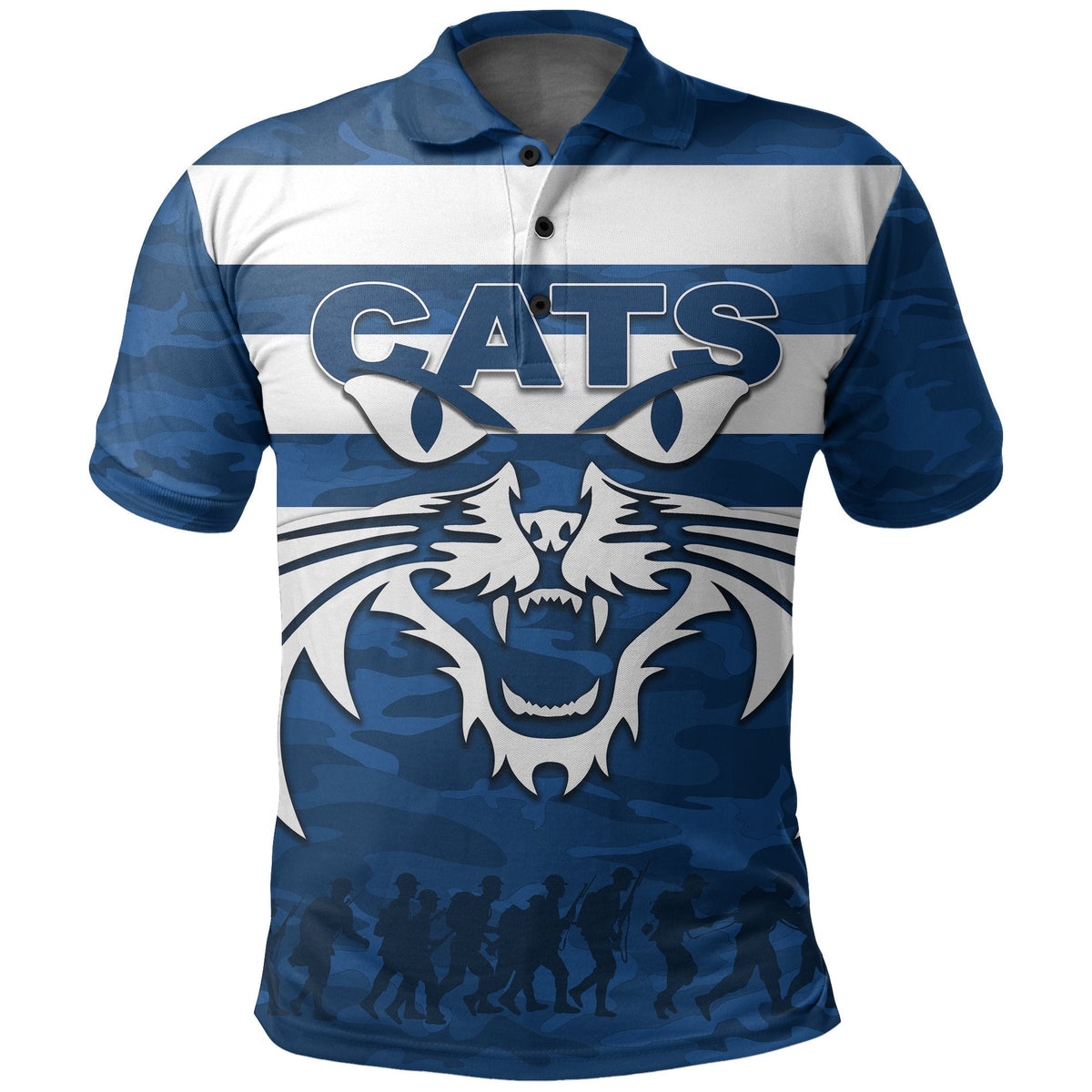cats-polo-shirt-anzac-day-army-patterns