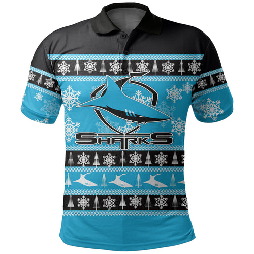 cronulla-sutherland-sharks-polo-shirt-christmas-2021