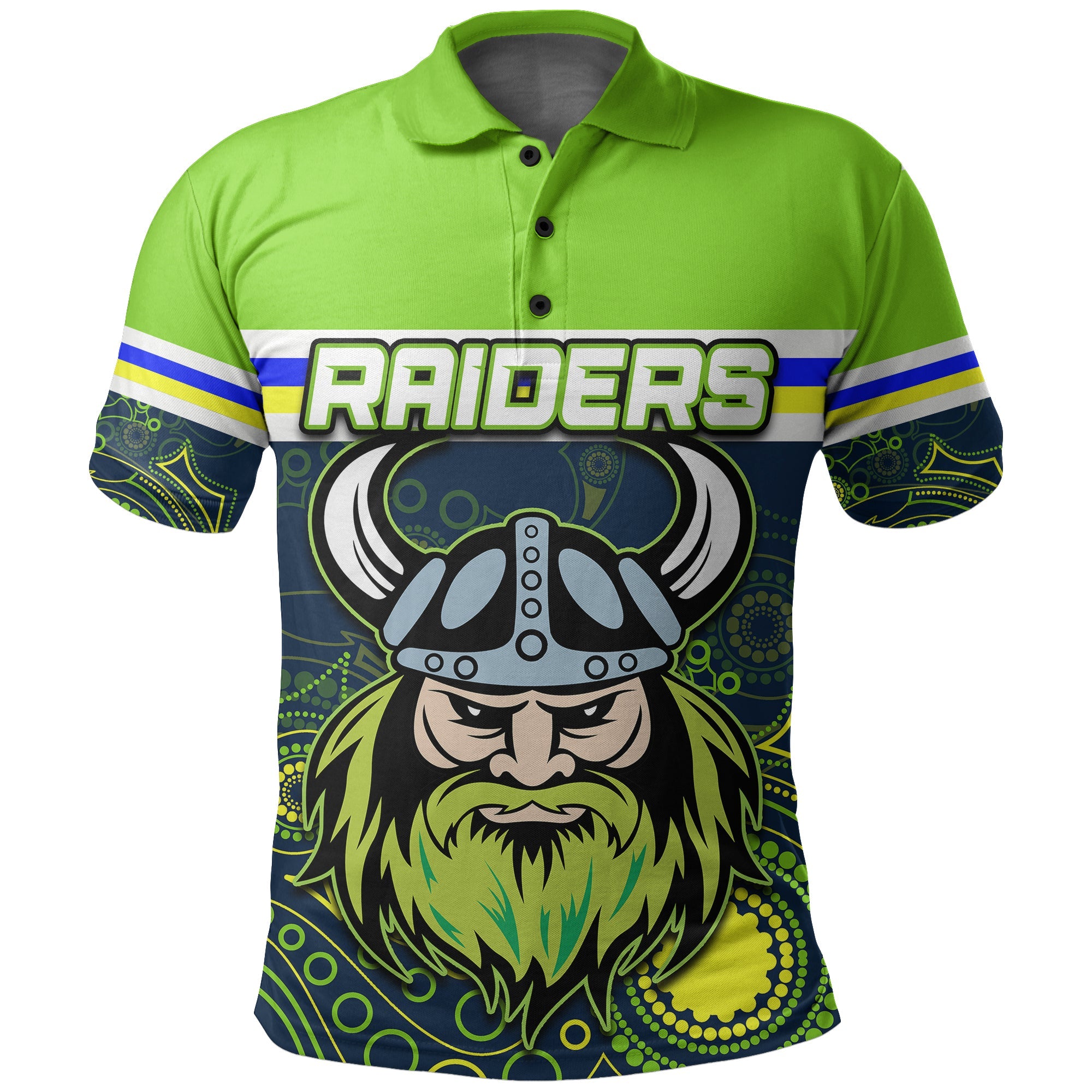 custom-personalised-raiders-polo-shirt-personalise-style-no-3