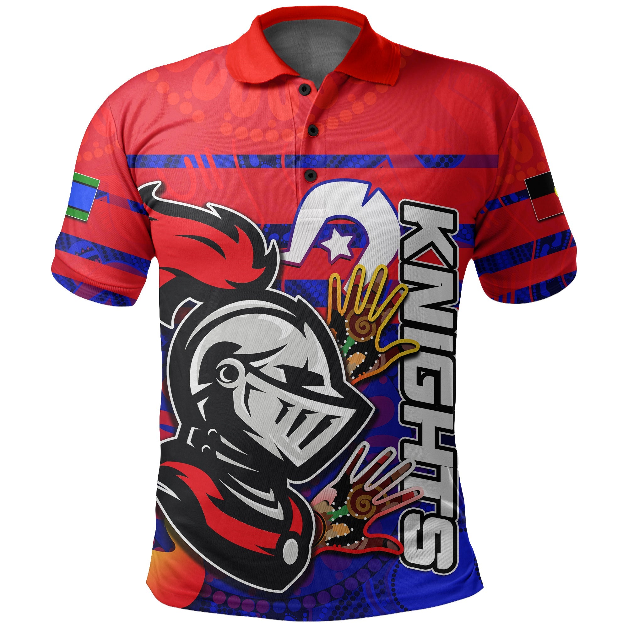 custom-personalised-naidoc-knights-polo-shirt-naidoc-patterns-no-1