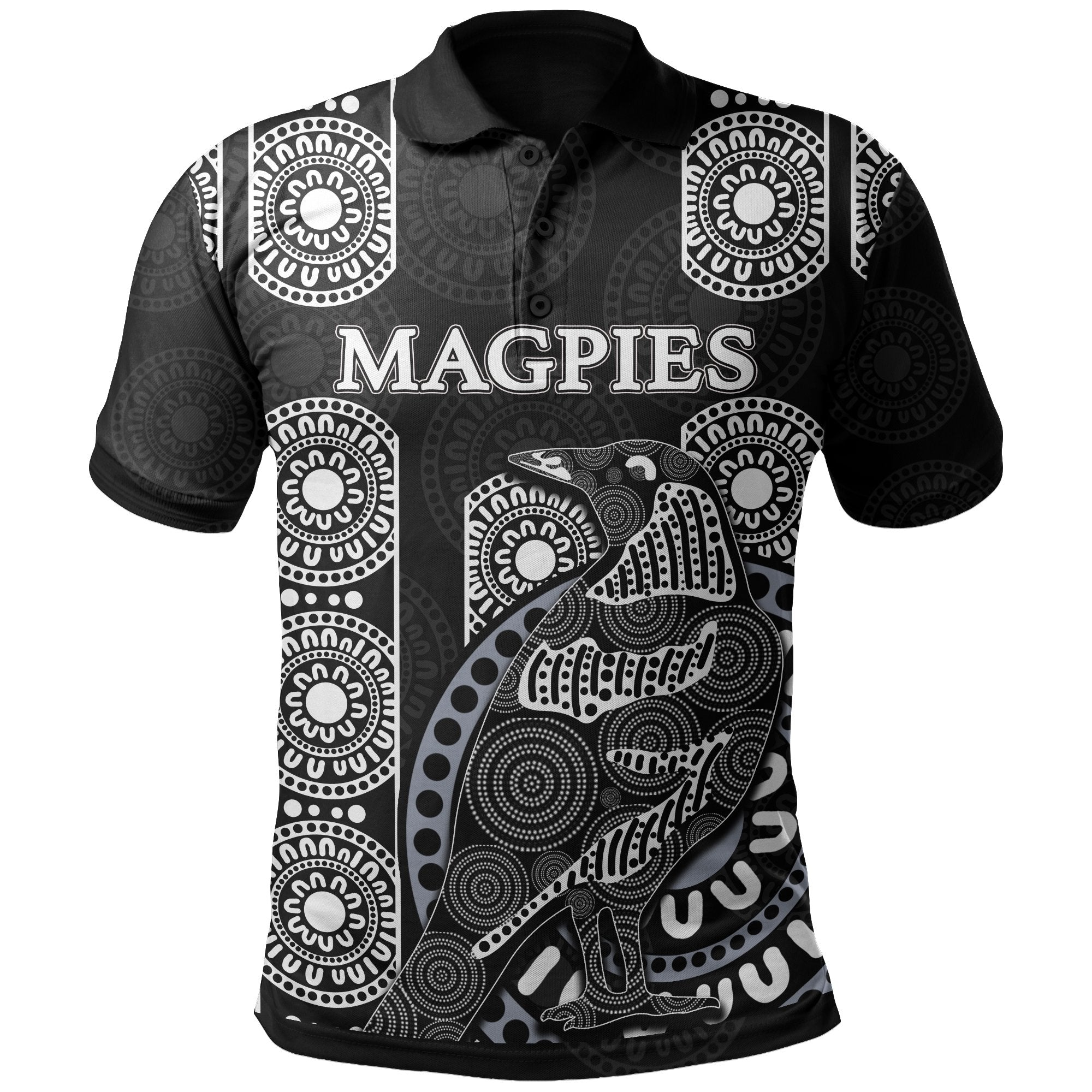 combo-polo-shirt-and-men-short-magpies-aboriginal