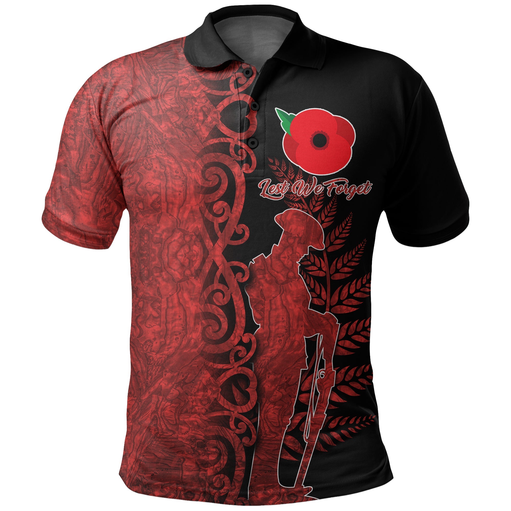 anzac-new-zealnds-polo-shirt-maori-red-papua-shell
