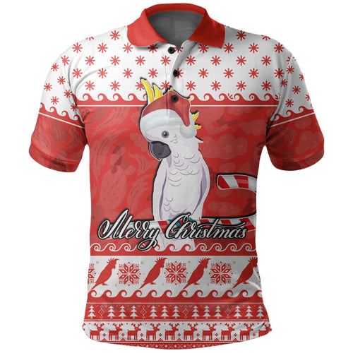 cockatoo-polo-shirt-christmas-australia-red-style