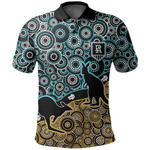 custom-personalised-port-adelaide-polo-shirt-power-aboriginal-circles