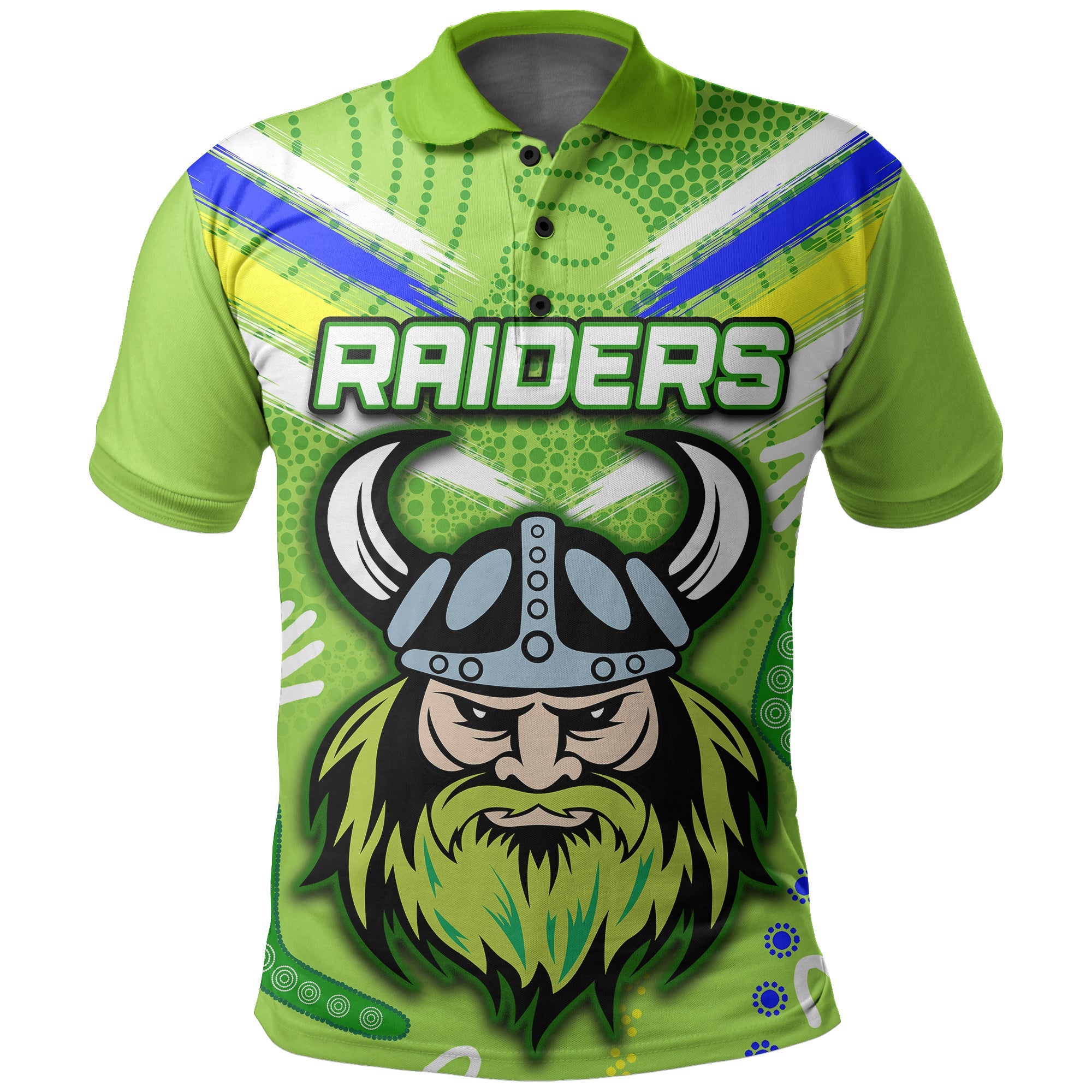 custom-personalised-raiders-polo-shirt-aboriginal-simple