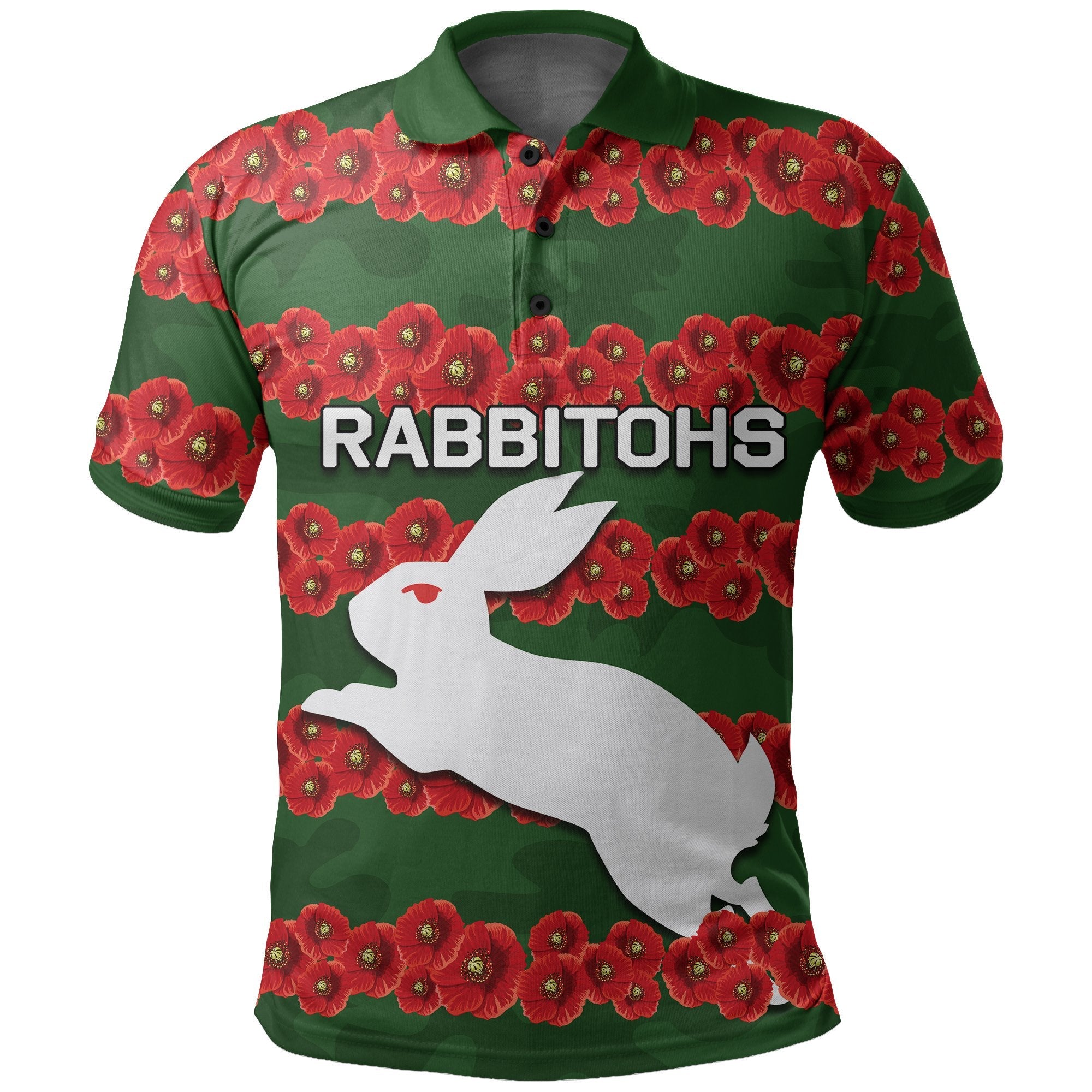 rabbitohs-polo-shirt-poppy-flowers