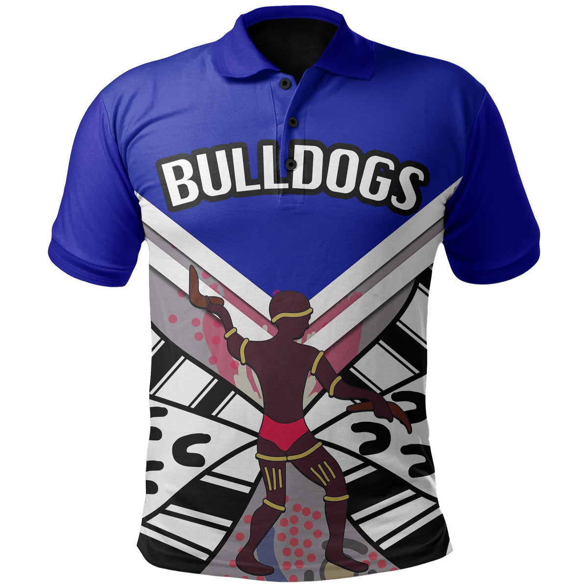bulldogs-polo-shirt-warrior-man