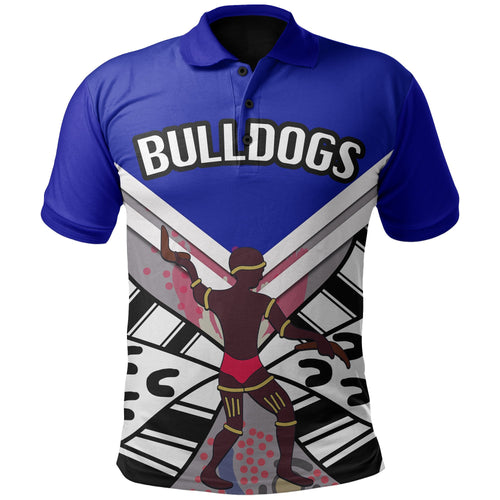bulldogs-polo-shirt-warrior-man