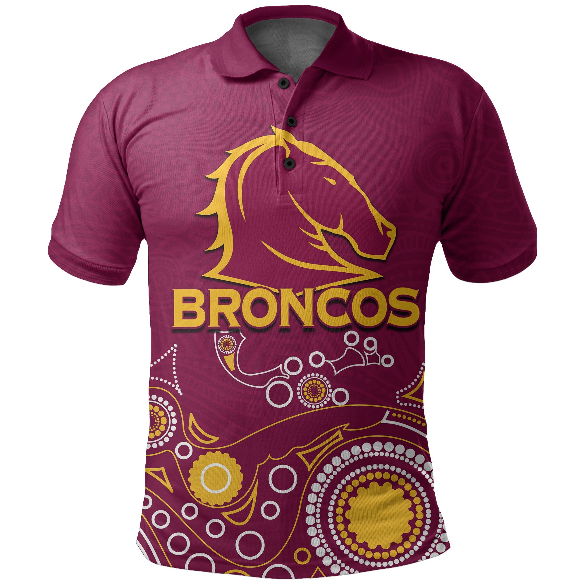 custom-personalisedbrisbane-broncos-polo-shirt-aboriginal-symbol