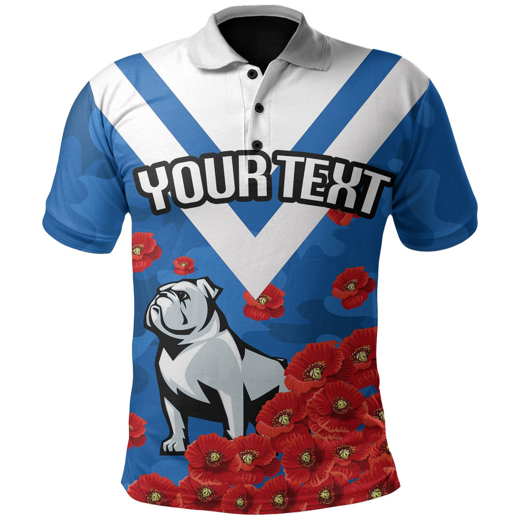 custom-personalisedbulldogs-polo-shirt-poppy-flowers