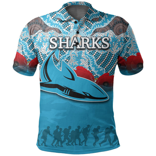 sharks-aboriginal-polo-shirt-anzac-day