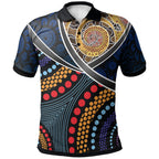 polo-aboriginal-dot-panting-art-with-snake