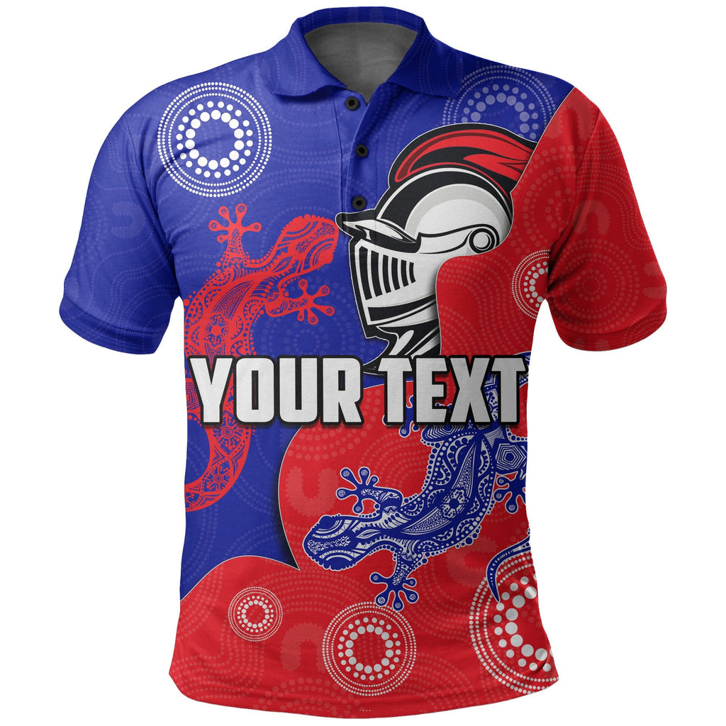 custom-personalisednewcastle-knights-polo-shirt-aboriginal