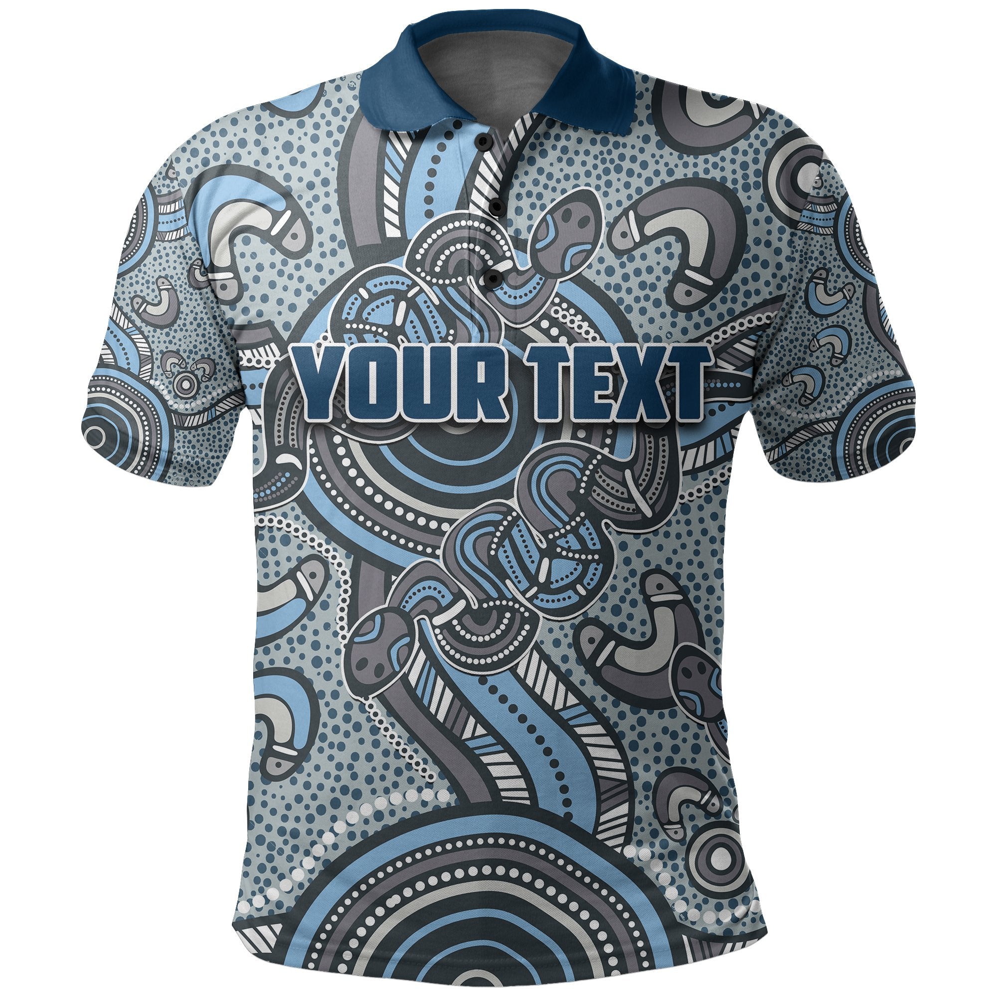 custom-personalised-parramatta-eels-polo-shirt-aboriginal-style-blue