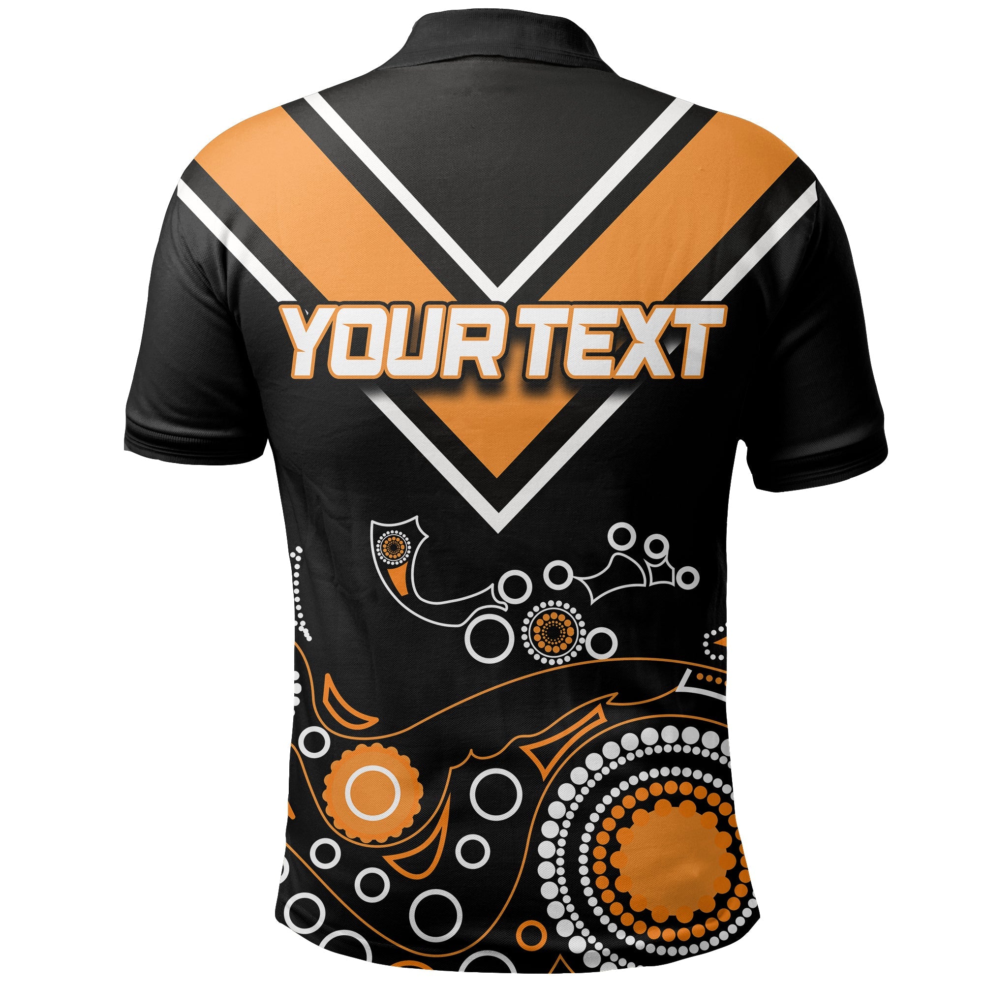 custom-personalisedwests-tigers-polo-shirt-aboriginal-symbol