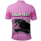 custom-personalisedpanthers-polo-shirt-aboriginal-dot-patterns-pink-style