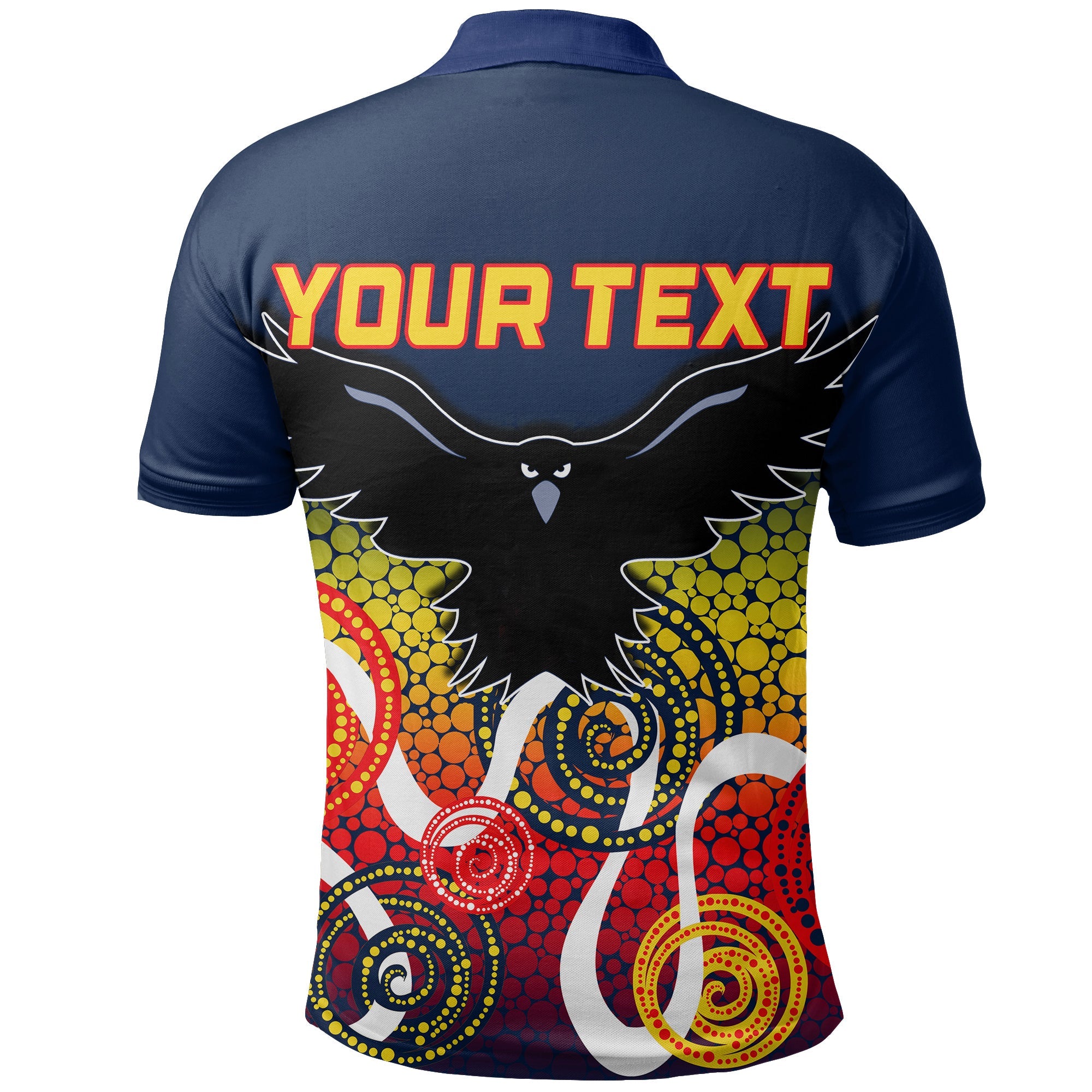 custom-personalised-adelaide-crows-polo-shirt-indigenous-blue-color