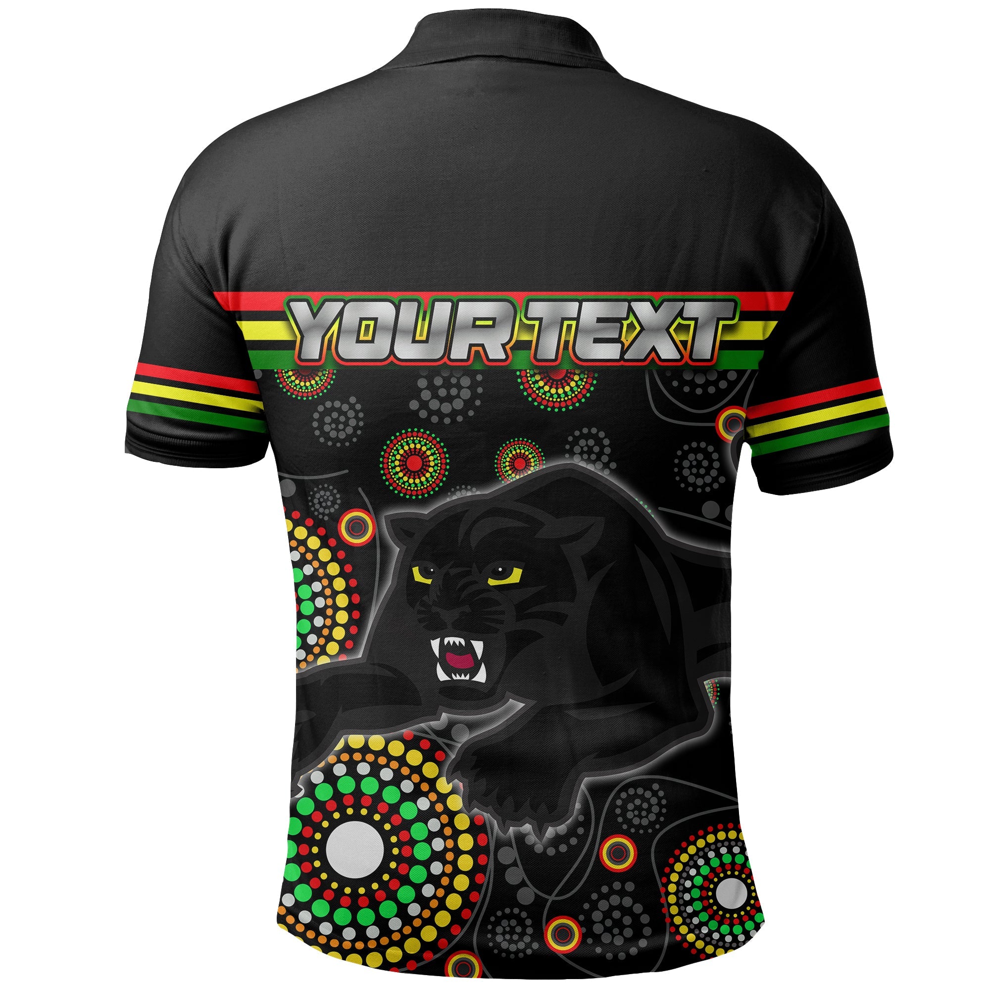 custom-personalisedpanthers-polo-shirt-aboriginal-patterns