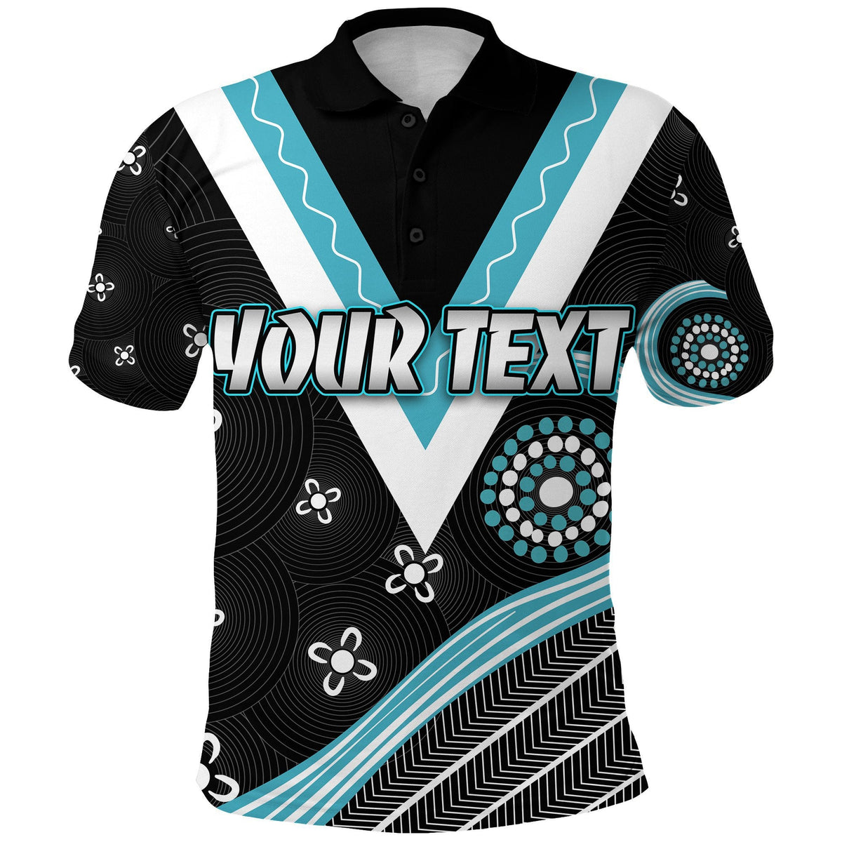 custom-personalised-we-are-port-adelaide-polo-shirt-power