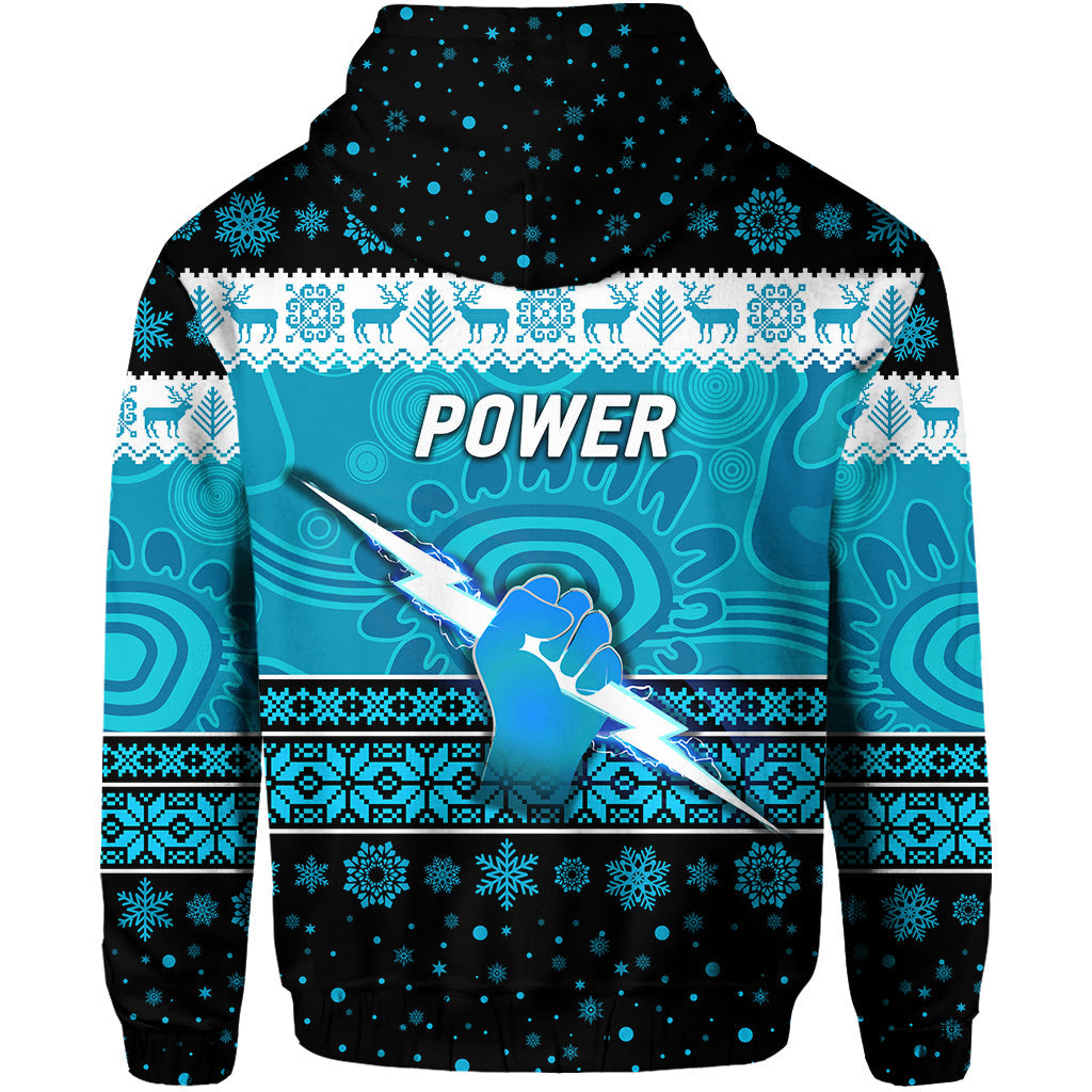 port-adelaide-power-hoodie-christmas-simple-style-blue