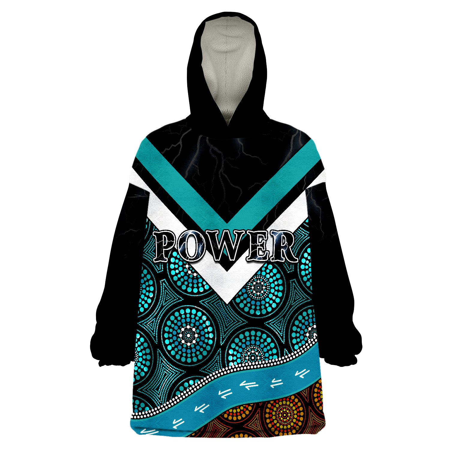 power-indigenous-2022-proud-port-adelaide-wearable-blanket-hoodie