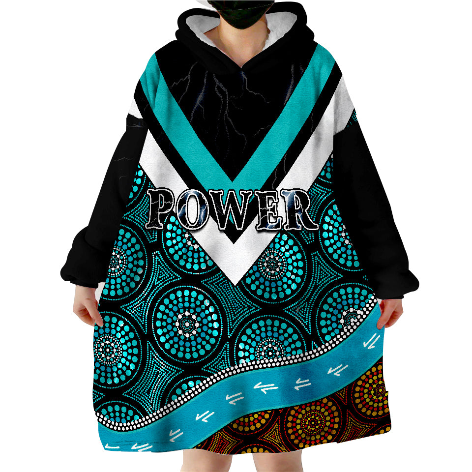 power-indigenous-2022-proud-port-adelaide-wearable-blanket-hoodie