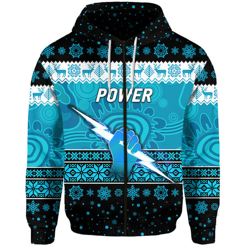 port-adelaide-power-zip-hoodie-christmas-simple-style