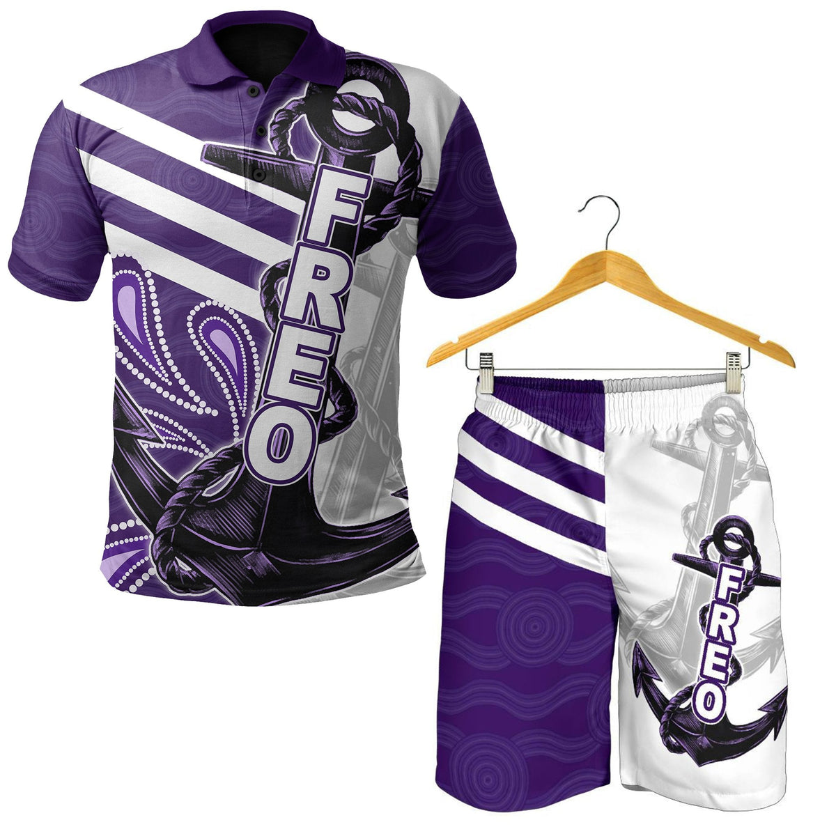 combo-polo-shirt-and-men-short-freo