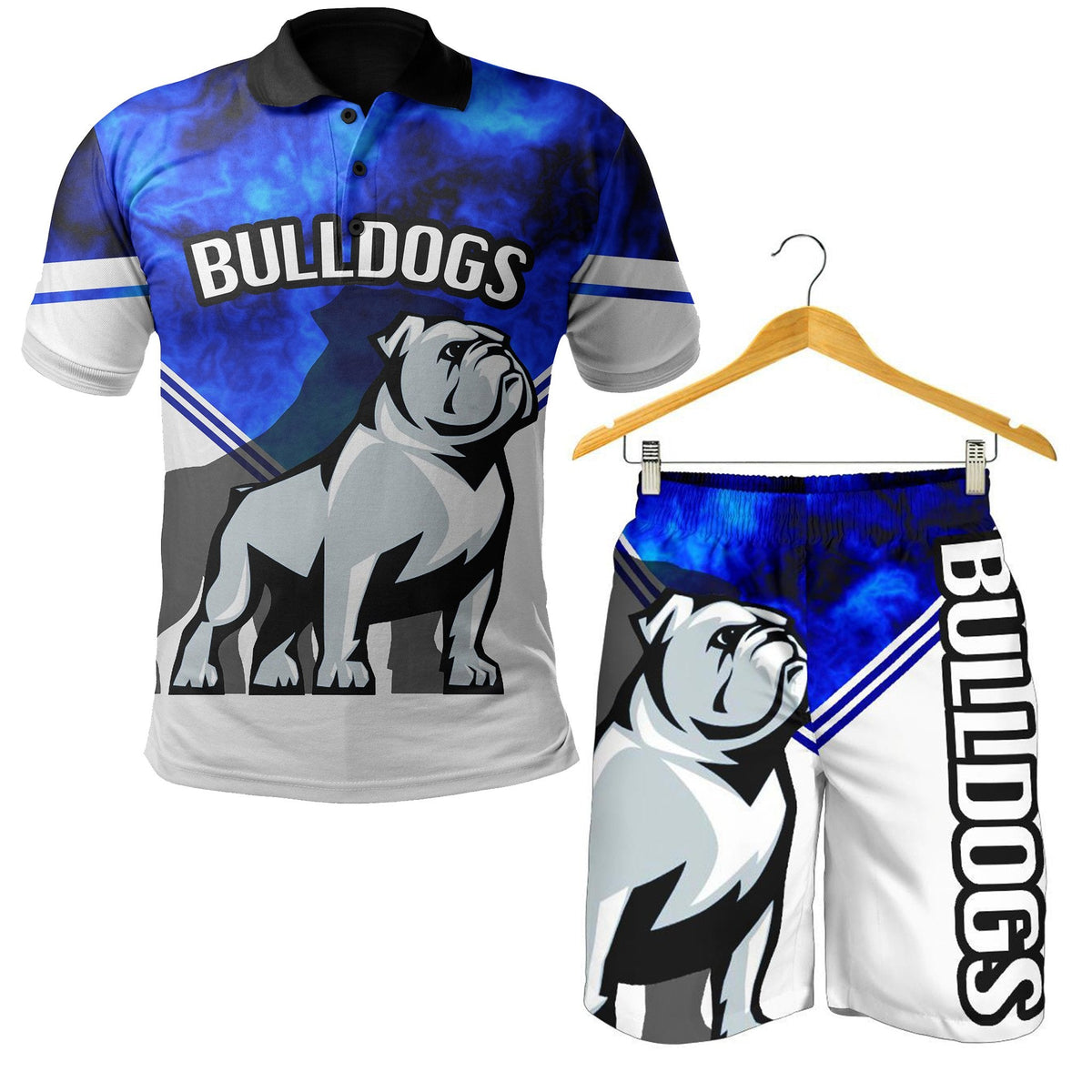 combo-polo-shirt-and-men-short-bulldogs