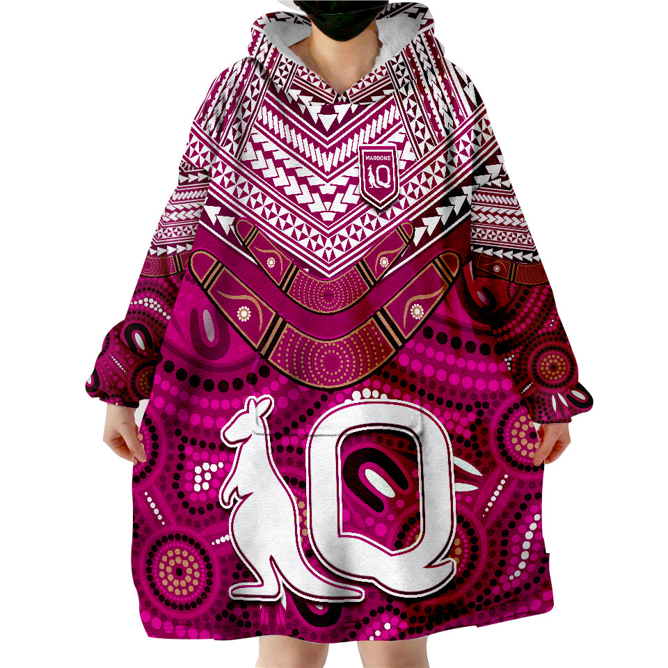 qld-maroons-aboriginal-and-polynesia-admirable-wearable-blanket-hoodie