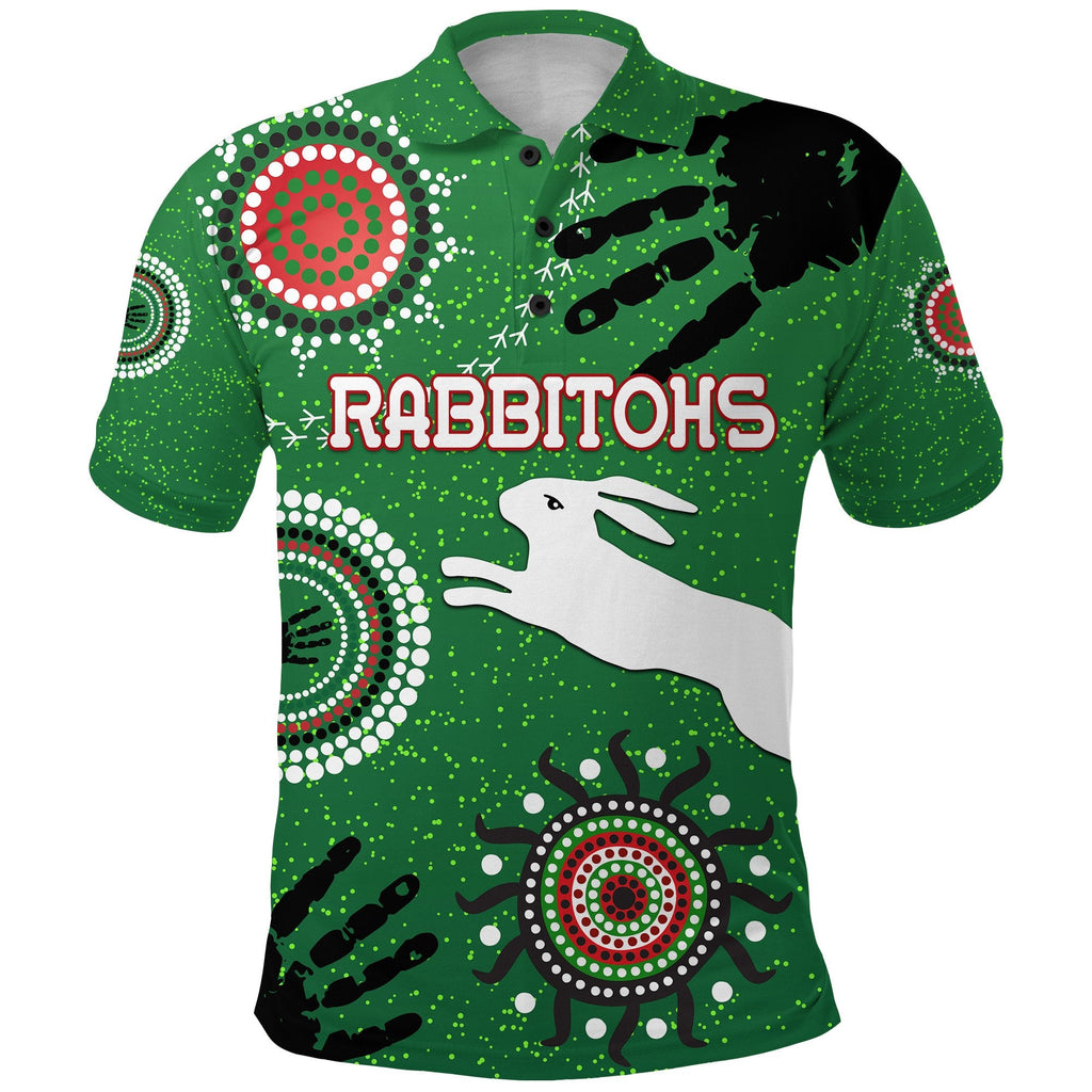 combo-polo-shirt-and-men-short-south-sydney-rabbitohs-indigenous-country-style