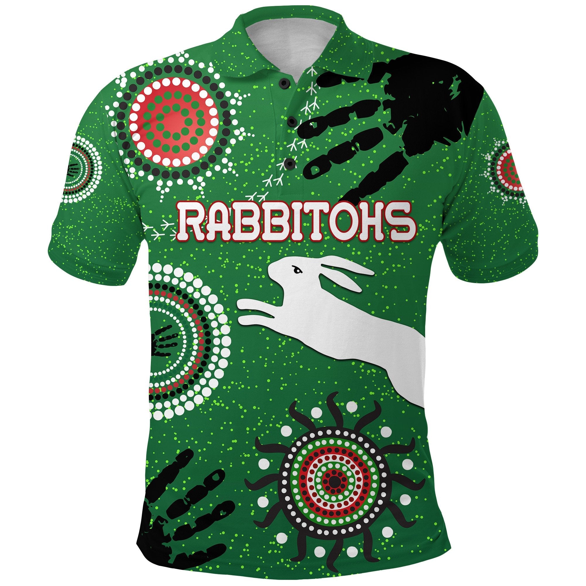 combo-polo-shirt-and-men-short-south-sydney-rabbitohs-indigenous-country-style
