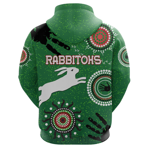 custom-personalised-south-sydney-rabbitohs-indigenous-hoodie-country-style