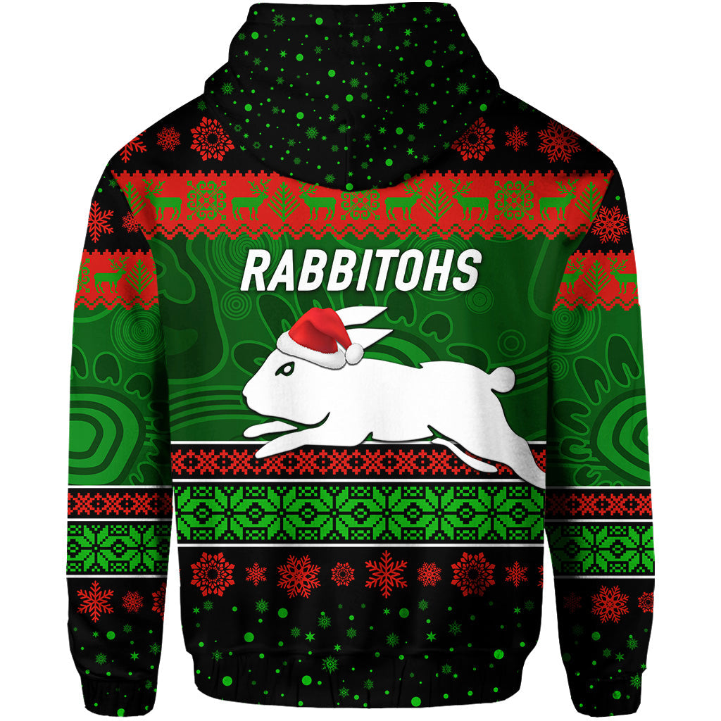 south-sydney-rabbitohs-hoodie-christmas-simple-style-black